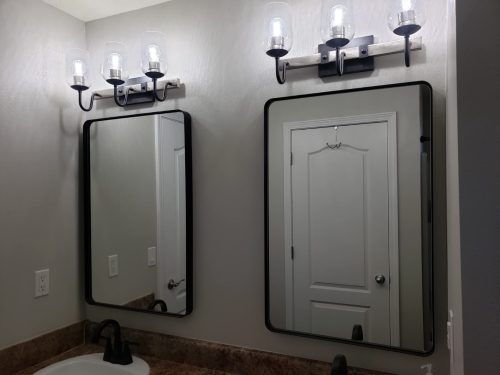 Wall Mount Mirror for Bathroom photo review