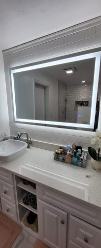 LED Bathroom Vanity Mirror Wall Mounted photo review