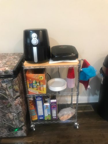 3-Tier Supreme Kitchen and Microwave Cart photo review