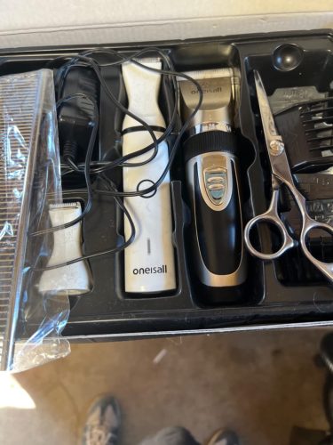 oneisall X2N5 Dog Clippers and Dog Paw Trimmer Kit photo review